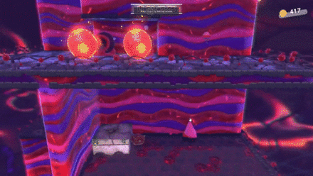 Kirby and the Forgotten Land - Double Jump.gif