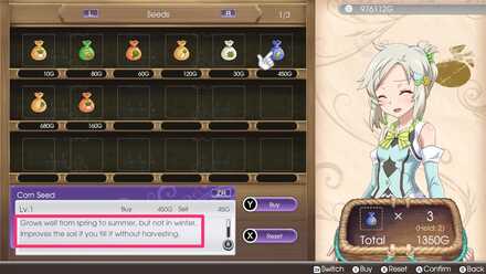 Buy crops tat can improve soil quality