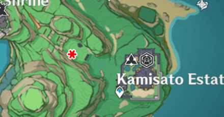 Genshin - Moon and Stars Inscribe - Onikabuto Location