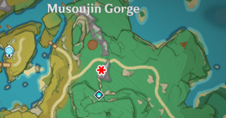 Genshin - Moon and Stars Inscribe - Crystal Marrow Location
