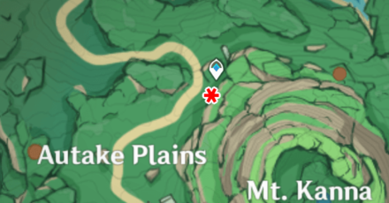 Genshin - Moon and Stars Inscribe - Flourescent Fungus Location