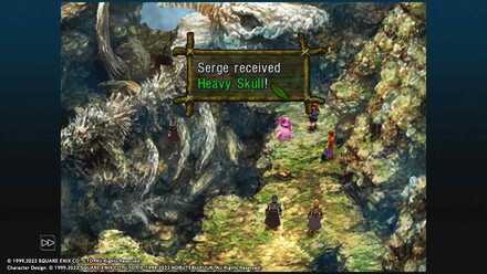 Heavy Skull Fossil Valley Chrono Cross Remaster