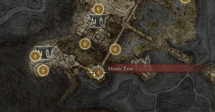 Elden Ring - Obtained by Defeating Mimic Tear Map
