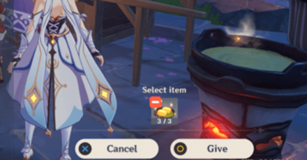 Genshin - A Story For You - Give 3 Egg Rolls