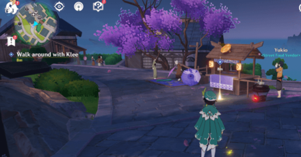 Genshin - A Story For You - Walk around with Klee