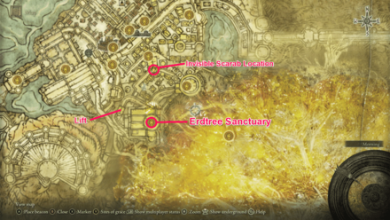 Elden Ring - Scarab 47 Map View