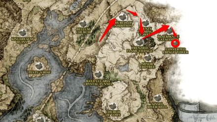 Elden Ring - Converted Fringe Tower Location