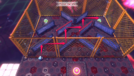 Kirby Buzz Saw Treasure Road Third Switch