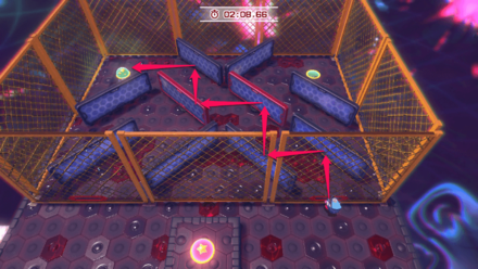 Kirby Buzz Saw Treasure Road Seventh Switch