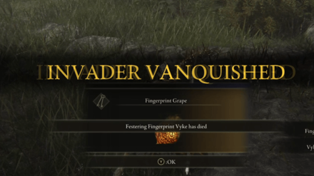 Defeat Festering Fingerprint Vyke