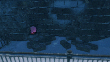 Kirby Battle of Blizzard Bridge Secret Route Going Up