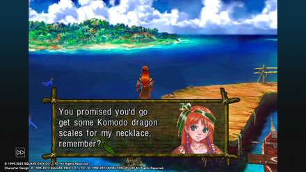 Speak to Leena Chrono Cross Remaster