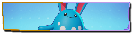 Pokemon UNITE - Azumarill Navigation Button