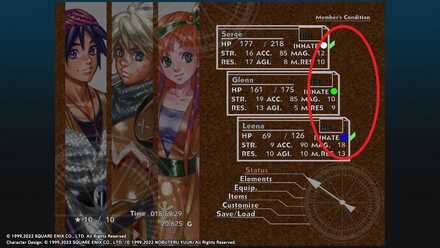 Persistent Status Effect