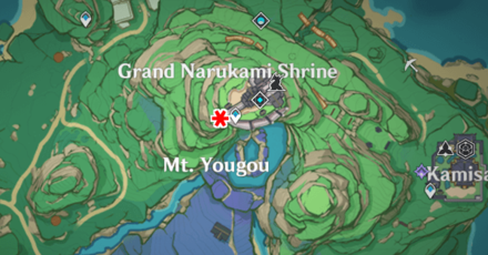 Genshin - Moon and Stars Inscribe - Crow Location