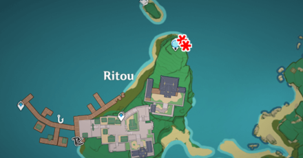 Genshin - Moon and Stars Inscribe - Violet ibis Location