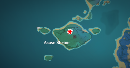 Genshin - Moon and Stars Inscribe - Gray Snow Cat Location