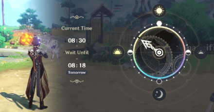 Genshin - Irodori Poetry Part 2 Quest - Adjust Time to next morning