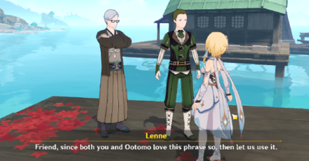 Genshin - Irodori Poetry Part 2 Quest - Finish the conversation to complete the quest