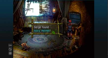 Ivory Helmet Chrono Cross Remaster