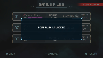 Metroid Dread Boss Rush Mode Unlocked