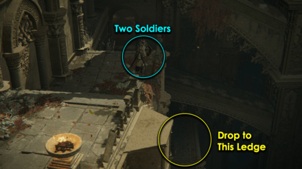 Hidden Ledge - Haligtree Seedbed Curse