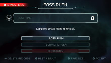Metroid Dread Dread Rush Mode Unlock