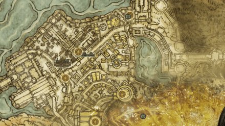 Seedbed Curse Near the East Capital Rampart - Map Location