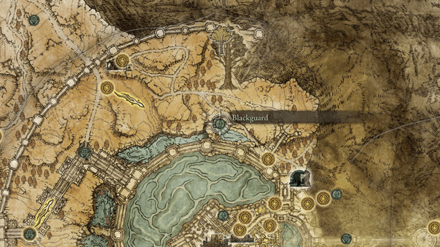 Leyndell Outer Moat Seedbed Curse - Map Location