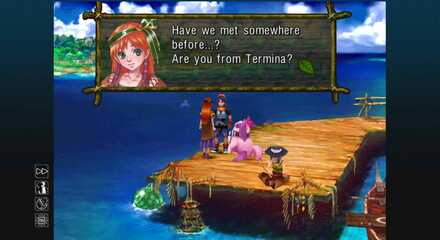 Speak to Leena Chrono Cross Remaster