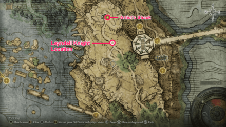 Elden Ring - Dropped by Leyndell Knights Map