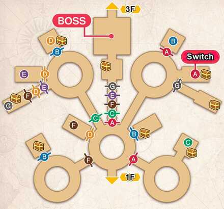 RF5 - SEED Floating Fortress 2F map