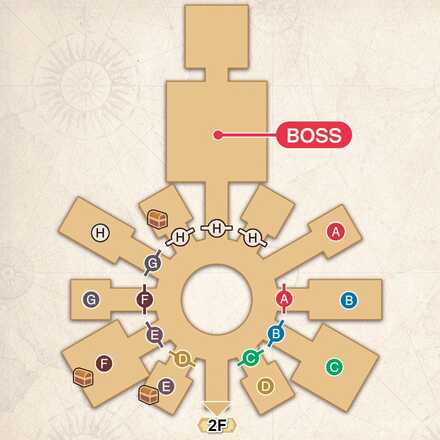 RF5 - SEED Floating Fortress 3F map