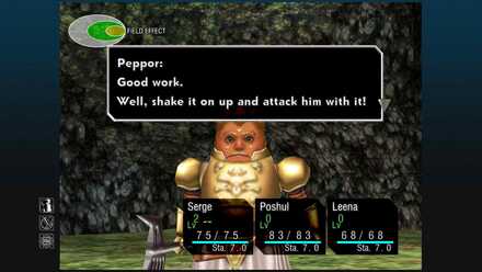 Defeat Peppor First Chrono Cross Remaster