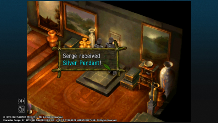 Silver Pendant Location