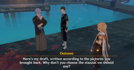 Genshin - Irodori Poetry Part 3 Quest Guide - Finish the Conversation