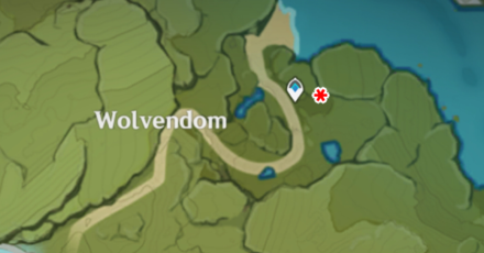 Genshin - Mondstadt Local Specialty - Small Lamp Grass Location