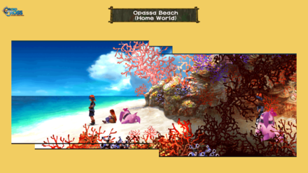 Opassa Beach (Home World) Map