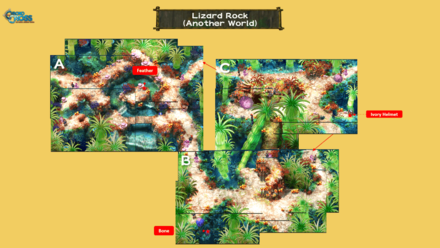 Lizard Rock (Another World) Map