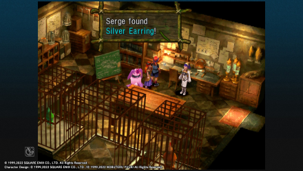 Silver Earring Chrono Cross Remaster