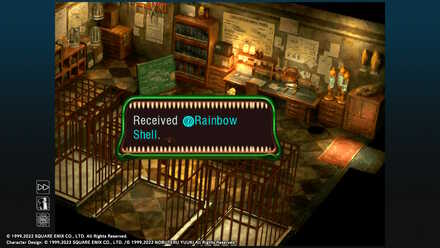 Rainbow Shell Kid Scene