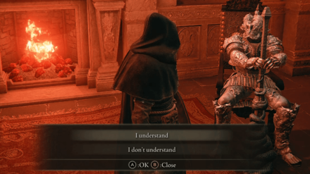 Speak to Bernahl in Volcano Manor