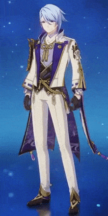 Genshin - Rotating Silk Splendor Outfit Showcase