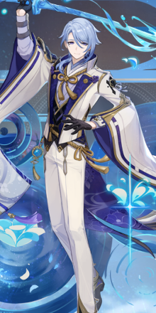 Genshin - Silk Splendor Outfit Showcase