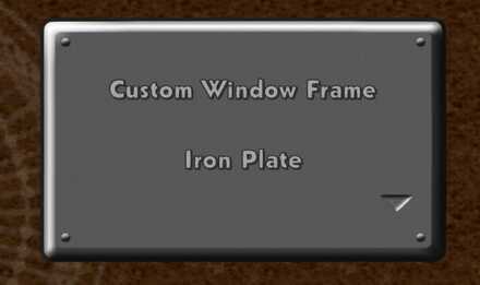Iron Plate Frame