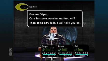 General Viper Chrono Cross Remaster