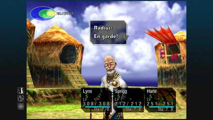 Fight Against Radius Chrono Cross Remaster