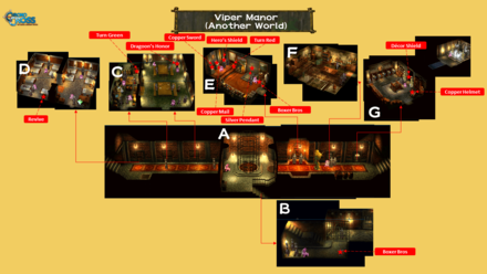 Viper Manor Basement (Another World) Map
