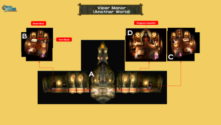 Viper Manor Main Floor (Another World) Map