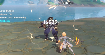 Genshin - Clash of Lone Blades Day 2 - Perfect Parry for those Valor Stacks